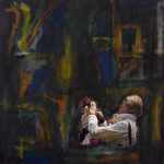 Rijksmuseum 2, 2013, mixed media on canvas, 36 x 36 inches